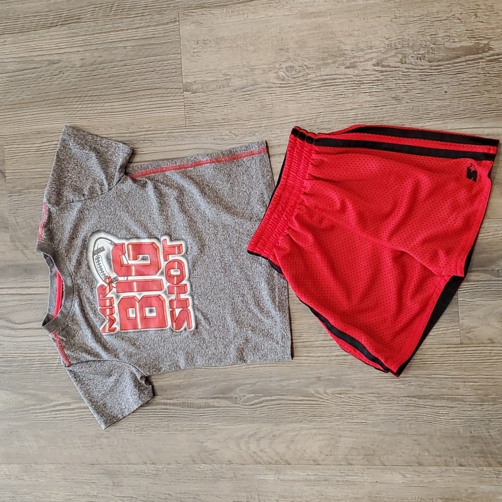Starter/Healthtex Mr. Big Shot Shirt with Matching Shorts Size 5T